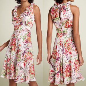 Donna Rico Floral Silk dress